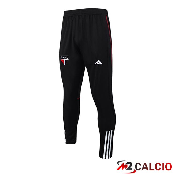 Maglie Calcio Personalizzate,Tute Calcio Squadre,Maglia Nazionale Italiana Calcio | Pantaloni Da Allenamento Sao Paulo FC Nero 2023/2024