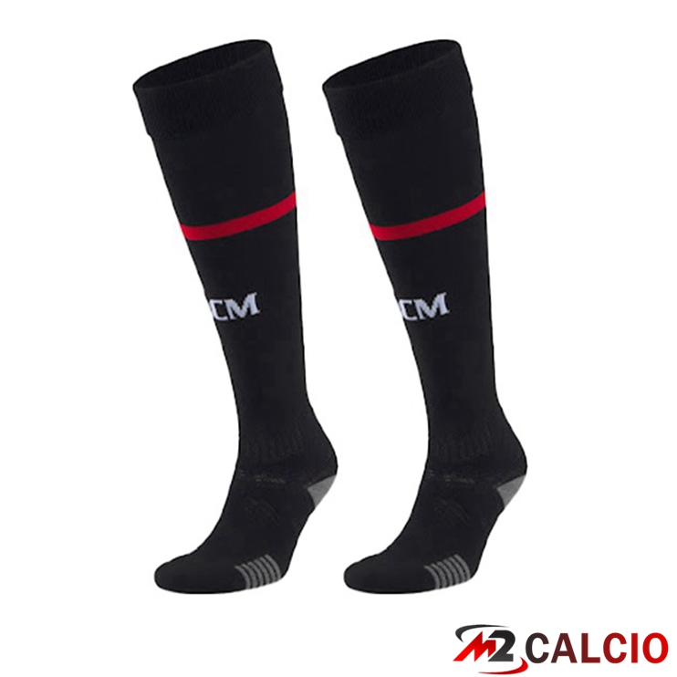 Maglie Calcio Personalizzate,Tute Calcio Squadre,Maglia Nazionale Italiana Calcio | Calzini Calcio AC Milan Quarto Nero 2022/2023