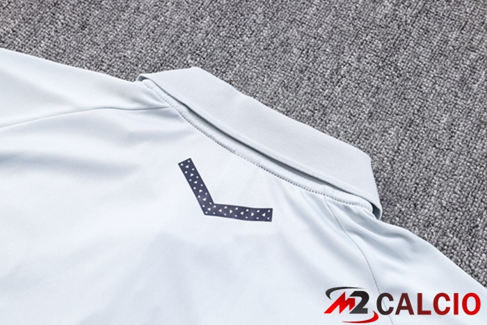 Maglia Polo Manchester City + Pantaloni Bianco 2023/2024