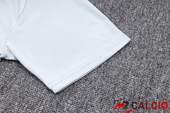 Maglia Polo Manchester City + Pantaloni Bianco 2023/2024