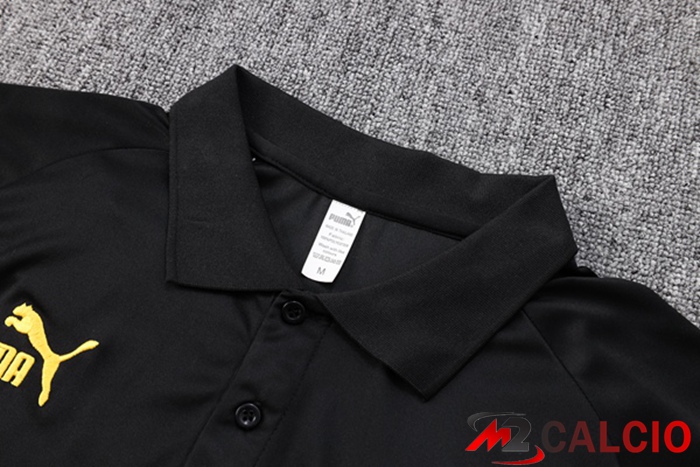 Maglia Polo Dortmund BVB + Pantaloni Nero 2023/2024