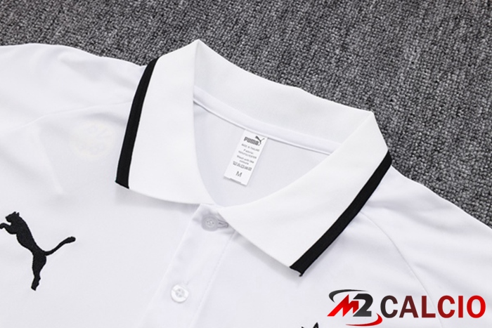 Maglia Polo Dortmund BVB + Pantaloni Bianco 2023/2024