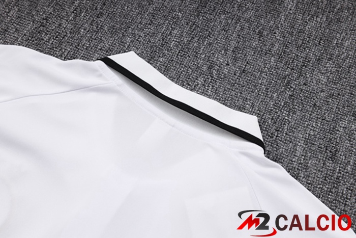 Maglia Polo Dortmund BVB + Pantaloni Bianco 2023/2024