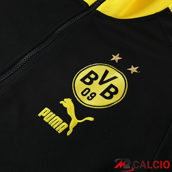 Insieme Tuta Calcio - Giacca Dortmund BVB Nero 2023/2024