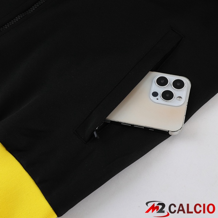 Insieme Tuta Calcio - Giacca Dortmund BVB Nero 2023/2024
