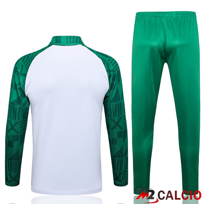 Insieme Tuta Calcio - Giacca Palmeiras Bianco 2023/2024