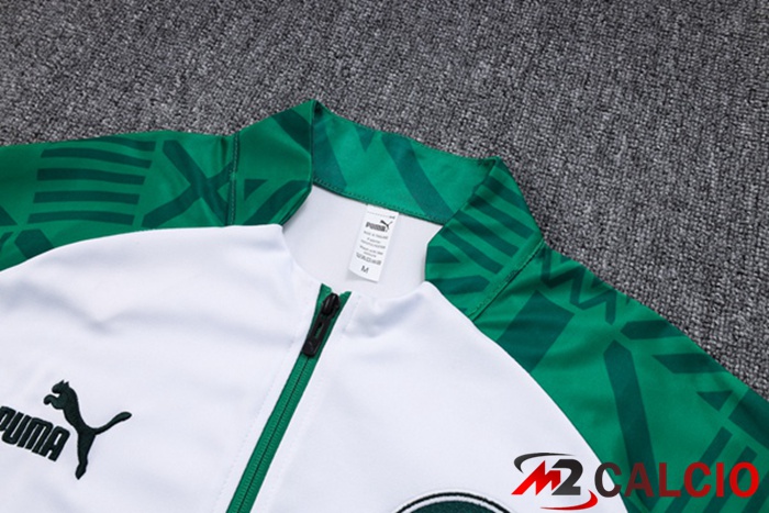 Insieme Tuta Calcio - Giacca Palmeiras Bianco 2023/2024