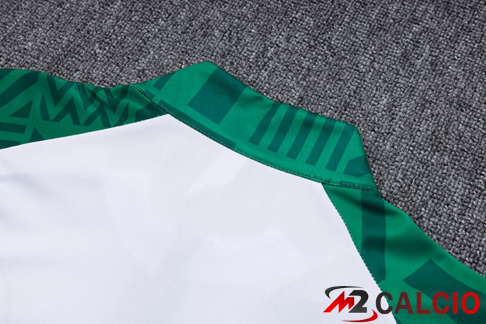 Insieme Tuta Calcio - Giacca Palmeiras Bianco 2023/2024