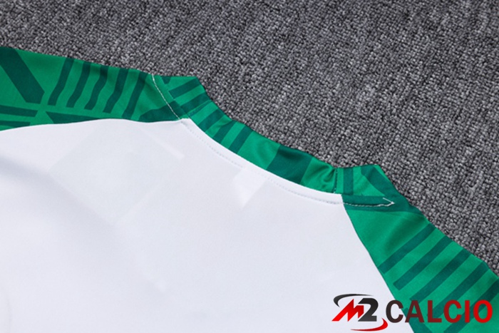 T Shirt Allenamento Palmeiras + Pantaloni Bianco 2023/2024