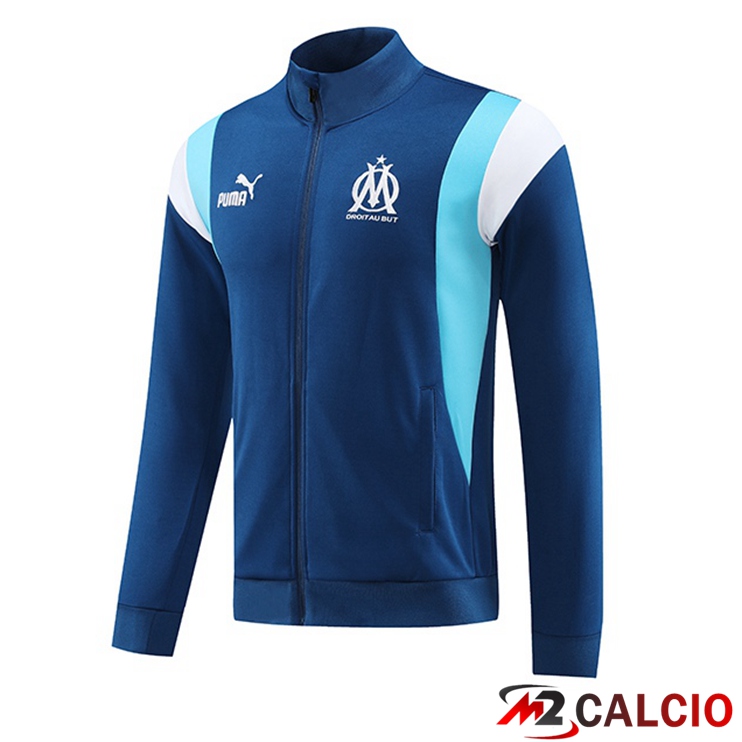 Giacca Calcio Marsiglia OM Blu Reale 2023/2024