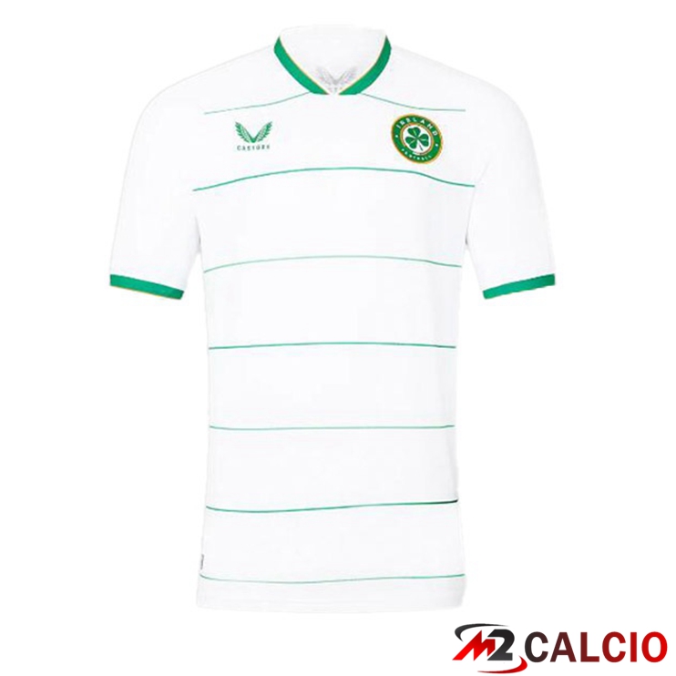 Maglie Calcio Irlanda Seconda Bianco 2023/2024