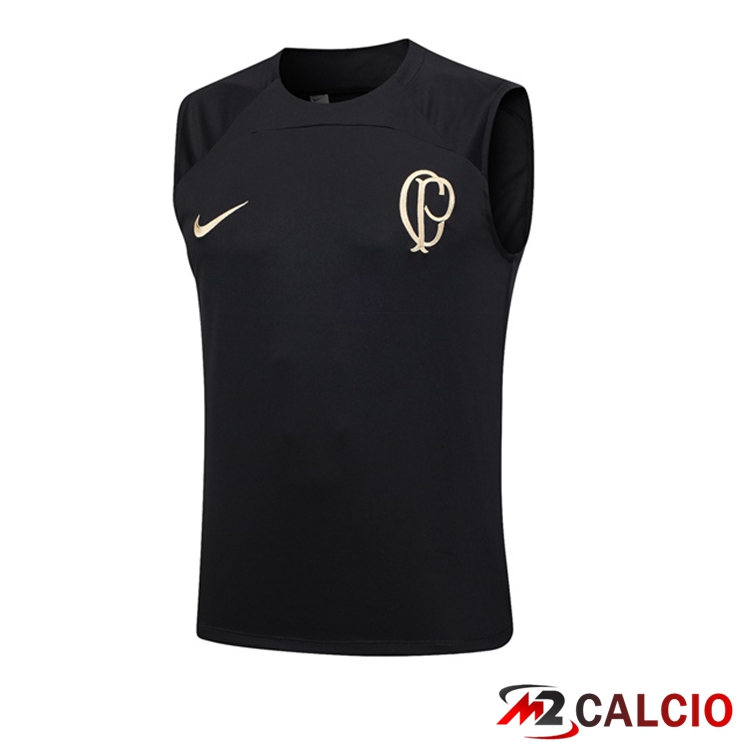 Canotta Calcio Corinthians Nero 2023/2024