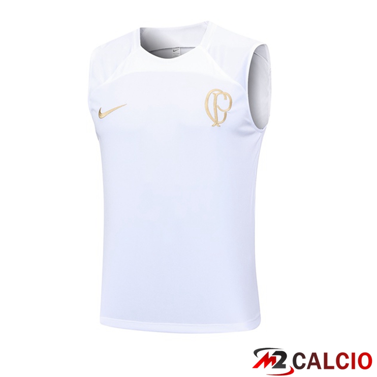 Maglie Calcio Personalizzate,Tute Calcio Squadre,Maglia Nazionale Italiana Calcio | Canotta Calcio Corinthians Bianco 2023/2024