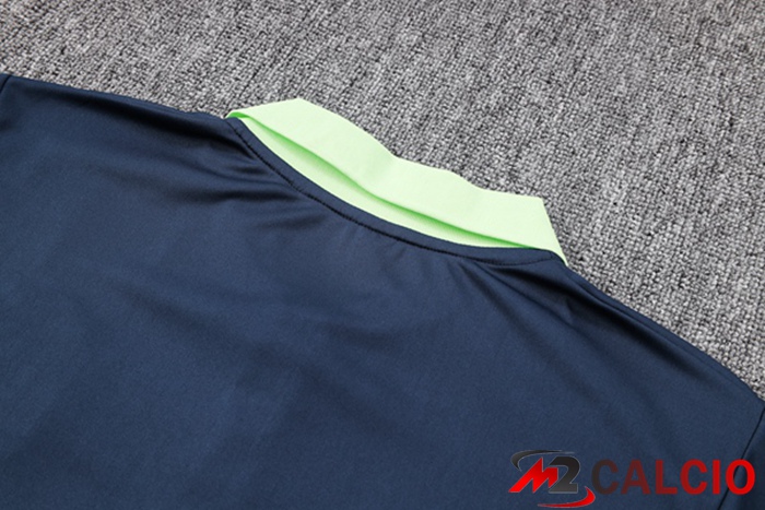 Maglia Polo Brasile + Pantaloni Blu Reale 2023/2024