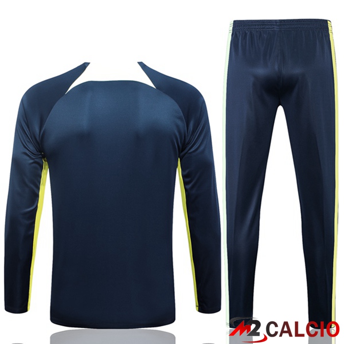 Insieme Tuta Calcio Brasile Blu Reale 2023/2024