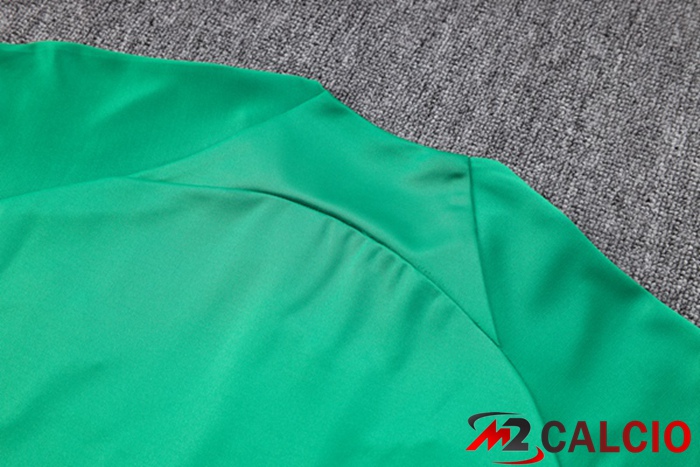 Insieme Tuta Calcio - Giacca Brasile Verde 2023/2024