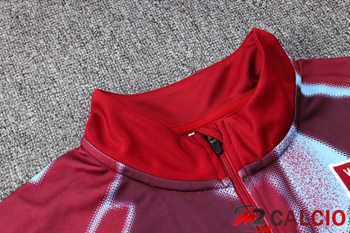 Insieme Tuta Calcio West Ham Rosso 2023/2024