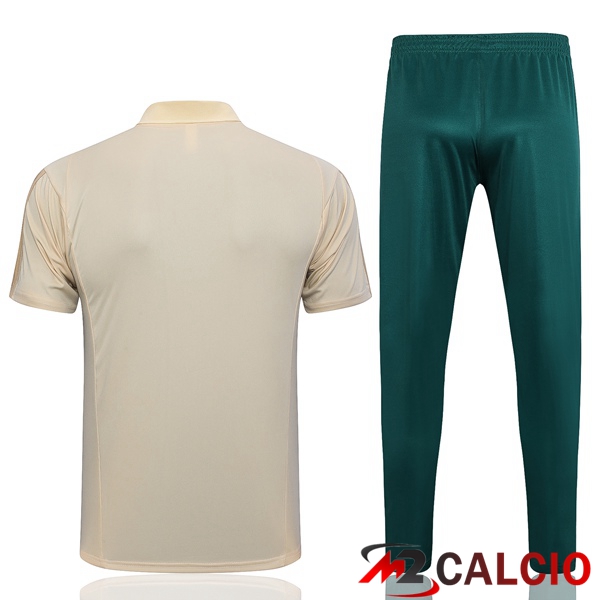 Maglia Polo Messico + Pantaloni Marrone 2023/2024