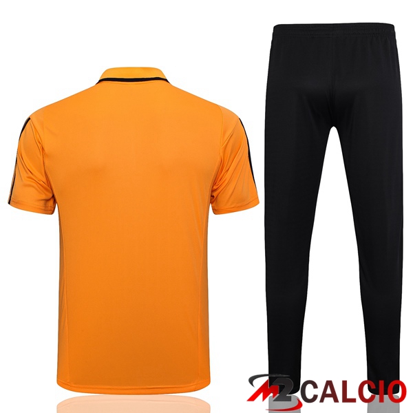 Maglia Polo SC Internacional + Pantaloni Arancia 2023/2024