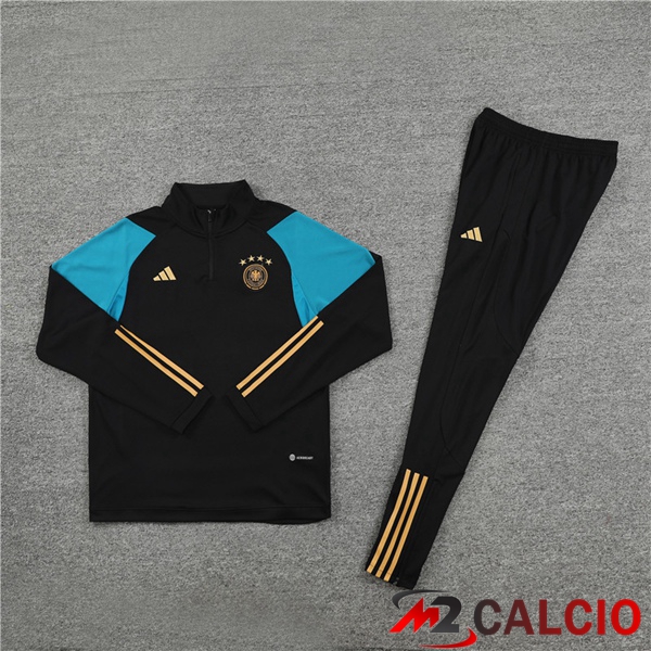 Insieme Tuta Calcio Germania Nero 2023/2024
