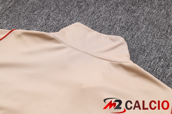 Insieme Tuta Calcio - Giacca Sao Paulo FC Marrone 2023/2024