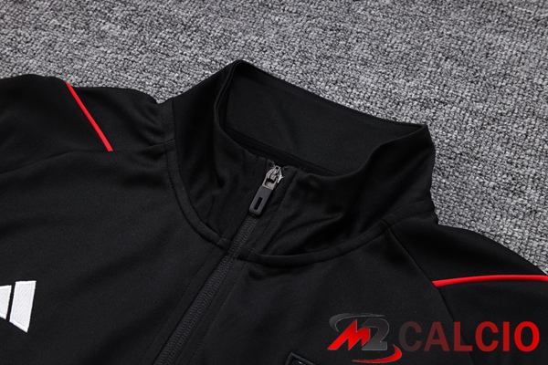 Insieme Tuta Calcio - Giacca Sao Paulo FC Nero 2023/2024