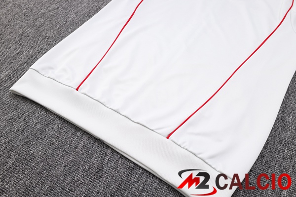Insieme Tuta Calcio - Giacca Sao Paulo FC Bianco 2023/2024
