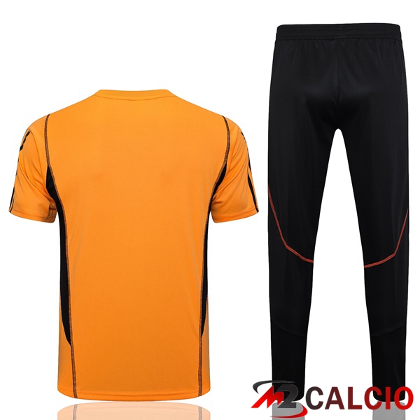 T Shirt Allenamento SC Internacional + Pantaloni Arancia 2023/2024