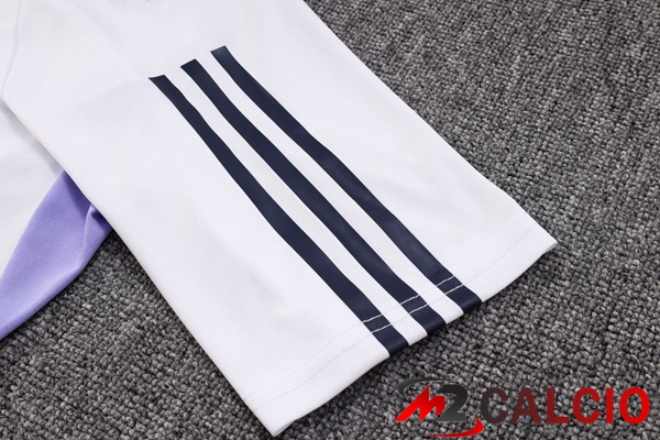 T Shirt Allenamento Cruzeiro EC + Pantaloncini Bianco 2023/2024