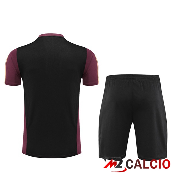 T Shirt Allenamento Germania + Pantaloncini Rosso 2023/2024