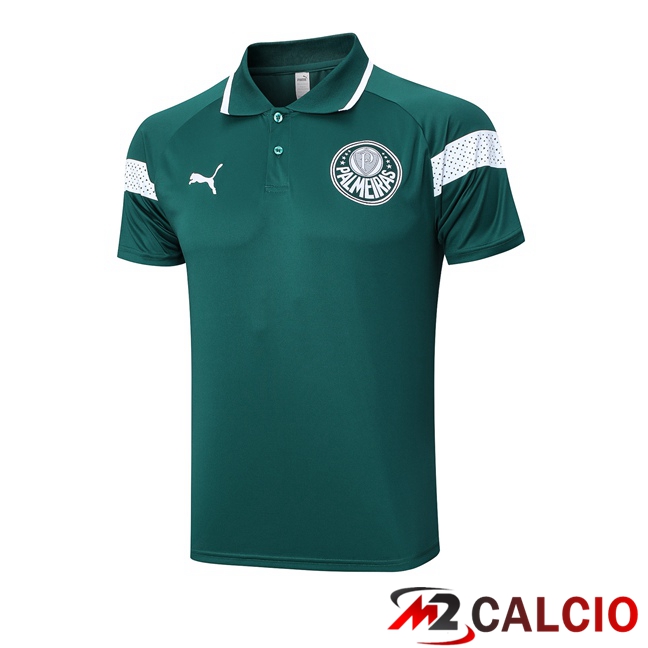 Maglie Calcio Personalizzate,Tute Calcio Squadre,Maglia Nazionale Italiana Calcio | Maglia Polo Palmeiras Verde 2023/2024