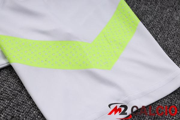 T Shirt Allenamento Palmeiras + Pantaloncini Bianco 2023/2024