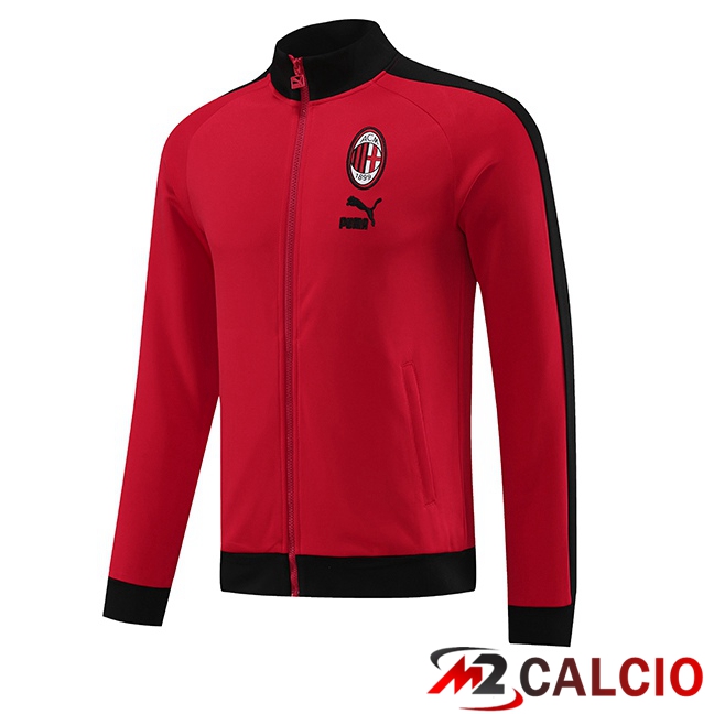 Maglie Calcio Personalizzate,Tute Calcio Squadre,Maglia Nazionale Italiana Calcio | Giacca Calcio AC Milan Rosso 2023/2024