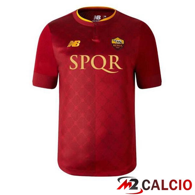 Maglie Calcio AS Roma Prima SPQR Rosso 2022/2023