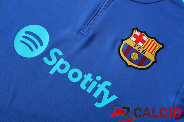 Insieme Tuta Calcio FC Barcellona Blu 2023/2024