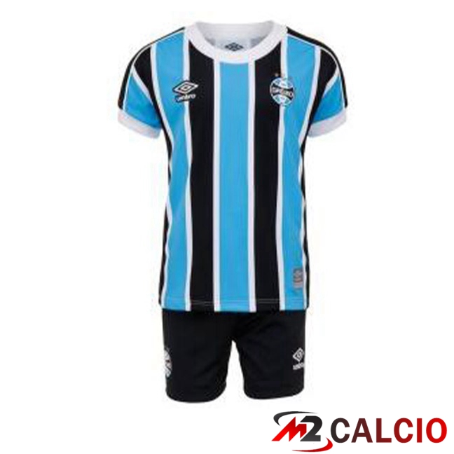 Maglie Calcio Personalizzate,Tute Calcio Squadre,Maglia Nazionale Italiana Calcio | Maglie Calcio Gremio Bambino Prima Nero Blu 2023/2024