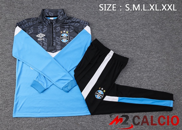 Insieme Tuta Calcio Gremio Blu Nero 2023/2024