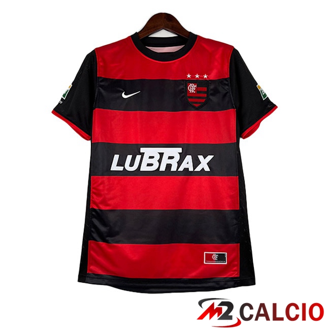 Maglie Calcio Flamengo Retro Prima Rosso Nero 2000-2001