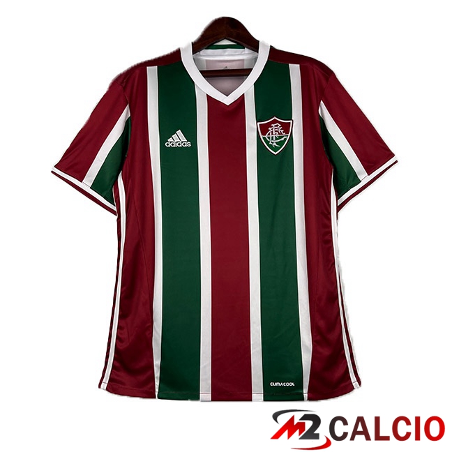 Maglie Calcio Personalizzate,Tute Calcio Squadre,Maglia Nazionale Italiana Calcio | Maglie Calcio Fluminense Retro Prima Rosso Verde 2016-2017