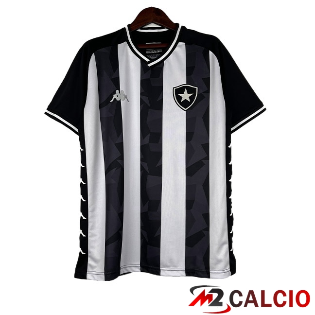 Maglie Calcio Personalizzate,Tute Calcio Squadre,Maglia Nazionale Italiana Calcio | Maglie Calcio Botafogo Retro Prima Nero Bianco 2019-2020
