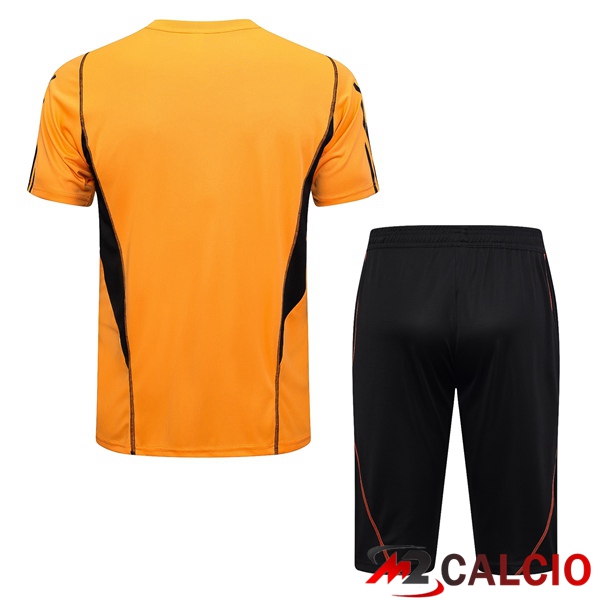 T Shirt Allenamento SC Internacional + Pantaloncini Arancia 2023/2024