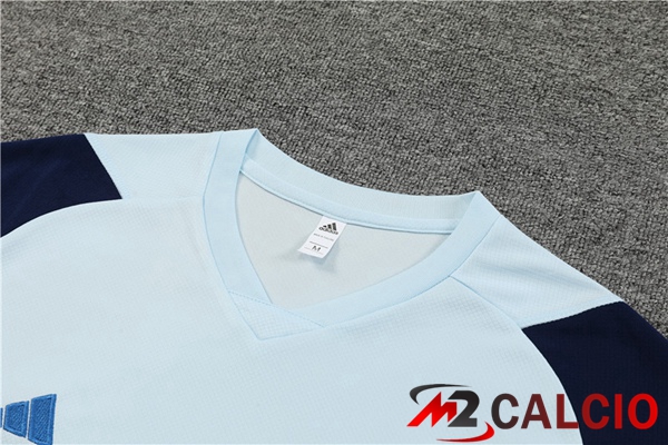 T Shirt Allenamento Spagna + Pantaloncini Blu 2023/2024