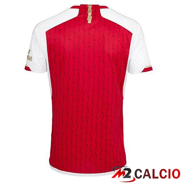 Maglia Calcio Arsenal Prima Rosso Bianco 2023/2024