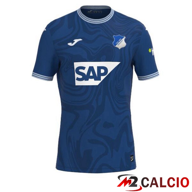 Maglie Calcio Personalizzate,Tute Calcio Squadre,Maglia Nazionale Italiana Calcio | Maglia Calcio TSG Hoffenheim Prima Blu Reale 2023/2024