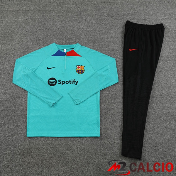 Insieme Tuta Calcio FC Barcellona Blu 2023/2024