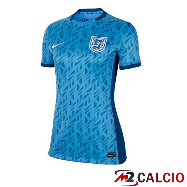 Maglie Calcio Personalizzate,Tute Calcio Squadre,Maglia Nazionale Italiana Calcio | Maglia Calcio Inghilterra Donna Seconda Blu 2023/2024