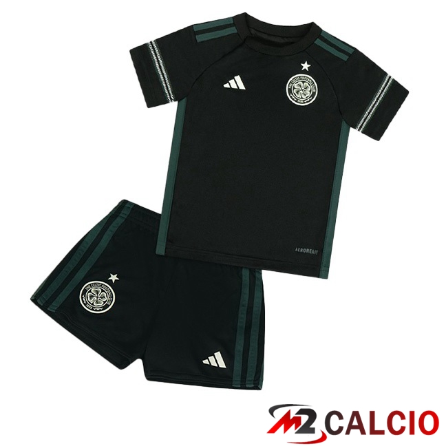 Maglie Calcio Personalizzate,Tute Calcio Squadre,Maglia Nazionale Italiana Calcio | Maglie Calcio Celtic FC Bambino Prima Nero 2023/2024