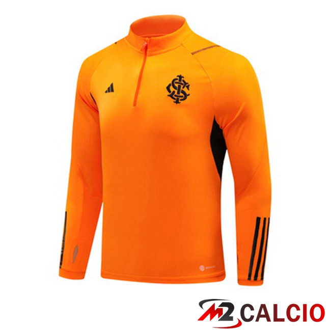 Maglie Calcio Personalizzate,Tute Calcio Squadre,Maglia Nazionale Italiana Calcio | Felpa Allenamento SC Internacional Giallo 2023/2024