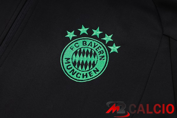 Insieme Tuta Calcio - Giacca Bayern Monaco Nero 2023/2024