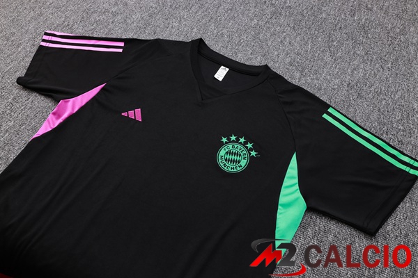 T Shirt Allenamento Bayern Monaco + Pantaloncini Nero 2023/2024